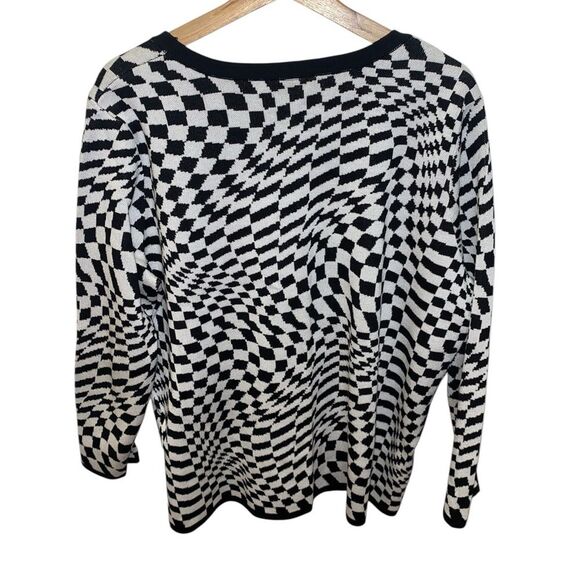 NINA LEONARD Knit Two Piece Skirt Set - Picture 3 of 7